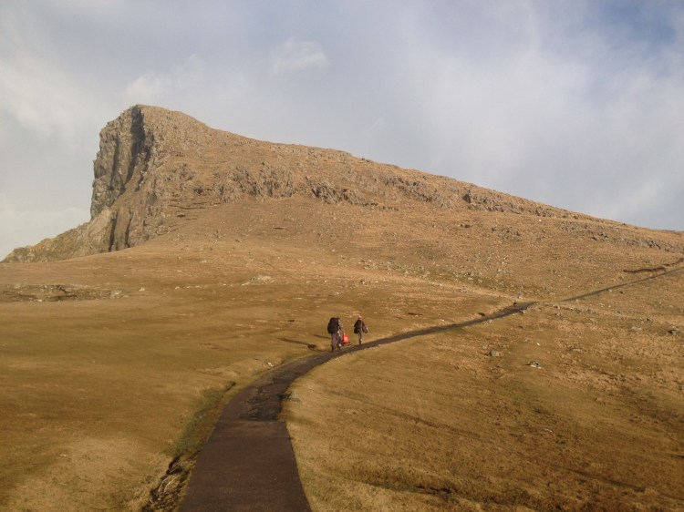 The path to and from the lighthouse (with Livvy and Jack)