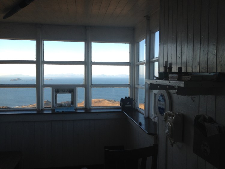 Overlooking the Minch