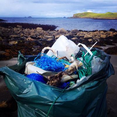 A quickly-filled bag