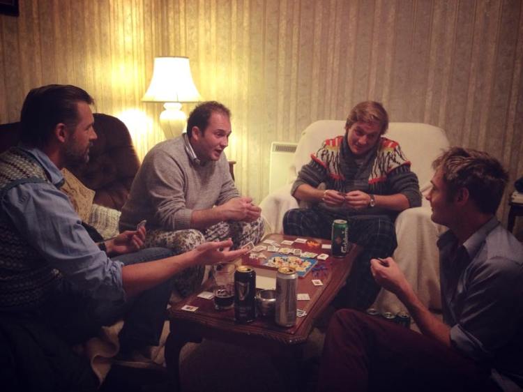 Serious competitiveness. I stayed well out if it!